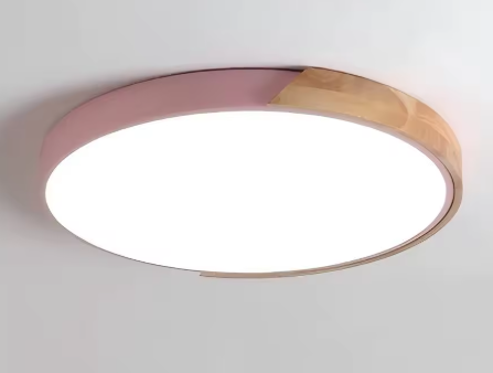 Scandinavische Plafondlamp – Creatief & Modern – Hout & Groen Design – Voor Woonkamer, Slaapkamer of Thuiskantoor