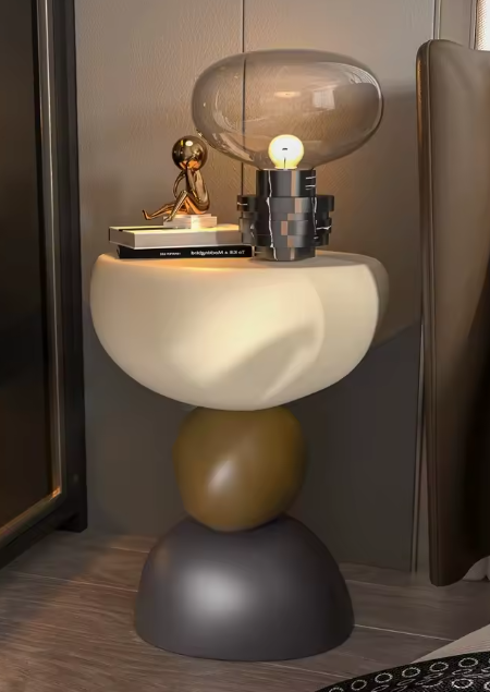 Organische Design Bijzettafel – Kunstzinnig & Eigentijds Statement Piece