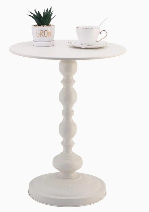 Witte bijzettafel