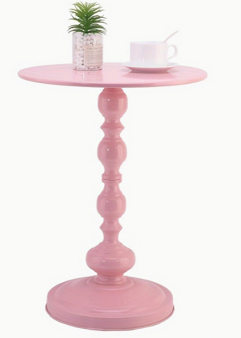 Roze bijzettafel