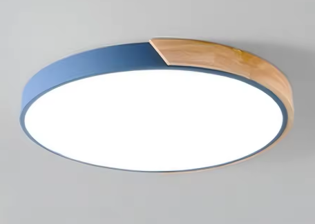 Scandinavische Plafondlamp – Creatief & Modern – Hout & Groen Design – Voor Woonkamer, Slaapkamer of Thuiskantoor