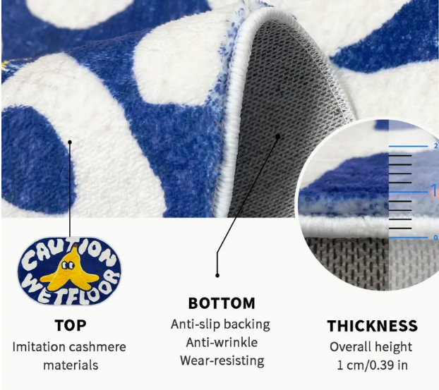 Banana Peel Bath Mat – Creative Touch for Your Interior