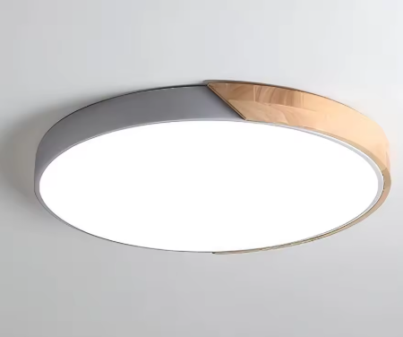 Scandinavische Plafondlamp – Creatief & Modern – Hout & Groen Design – Voor Woonkamer, Slaapkamer of Thuiskantoor