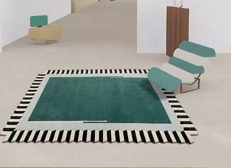 Metro Groove Luxe Design Vloerkleed