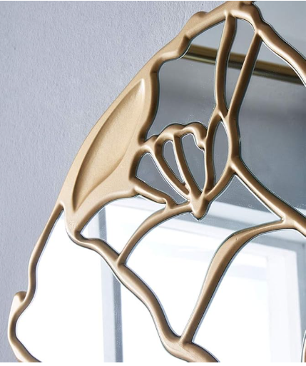 Luxe geometrische wandspiegel