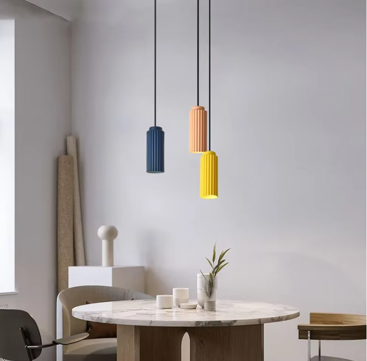 Moderne Scandinavische Hanglamp – Kleurrijk Design voor een Fris Interieur 6,5x16,5cm