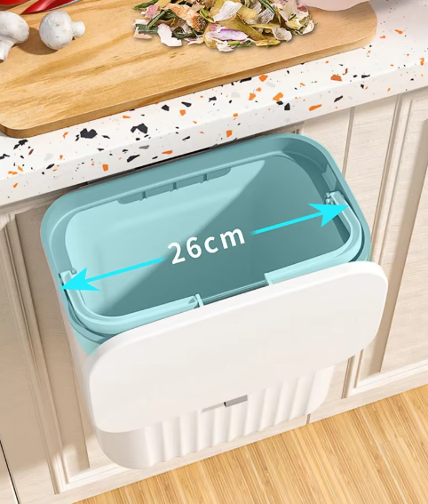 Design afvalbak met 9 liter capaciteit voor een strakke uitstraling in elke ruimte