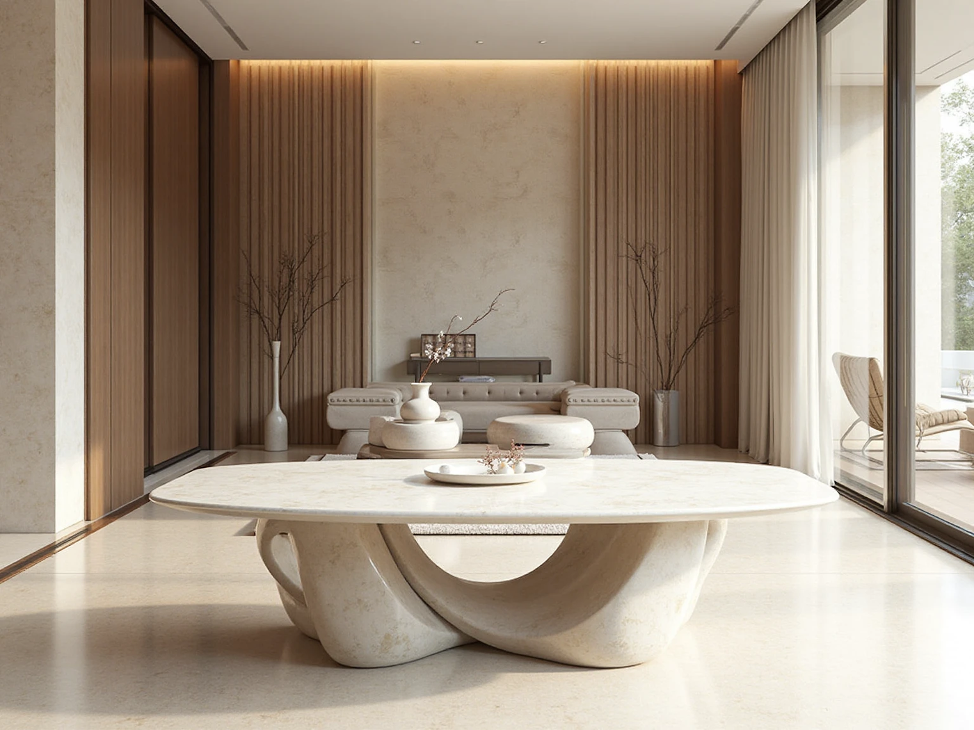 Marmer, Travertin & Natuursteen: De Comeback van Luxe Materialen in 2025