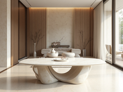 Marmer, Travertin & Natuursteen: De Comeback van Luxe Materialen in 2025