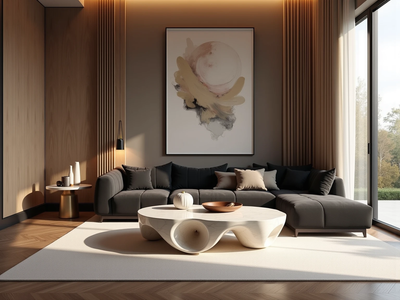 Sculptural Interiors: Artistic Furniture as Eye-catchers in 2025