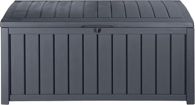 Luxury Garden Storage Box – 390L | Graphite color
