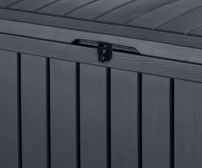 Luxury Garden Storage Box – 390L | Graphite color