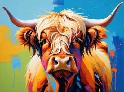 De gekleurde Hooglander