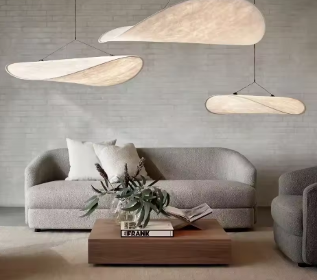Design Pendant Lamp in Handwoven Fabric | Modern Italian Statement