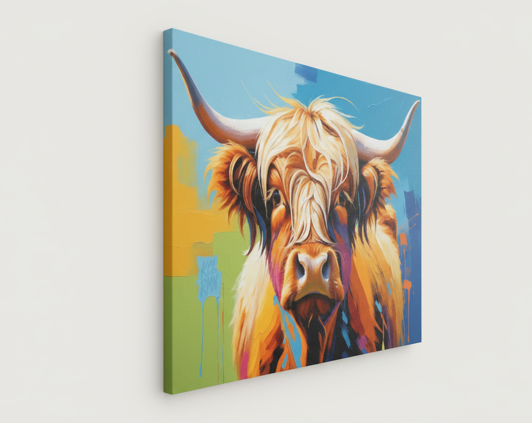 De gekleurde Hooglander