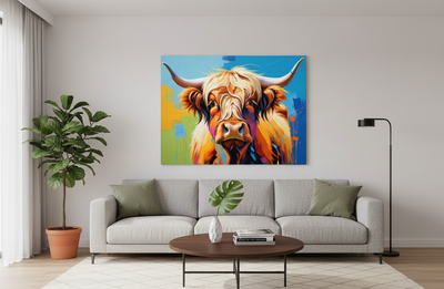 De gekleurde Hooglander