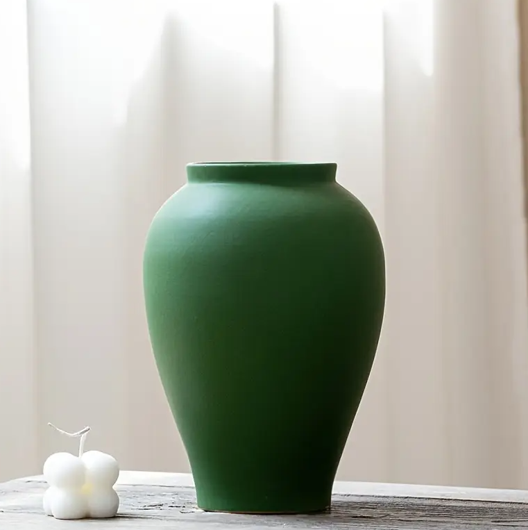 Moss Glaze Vaas