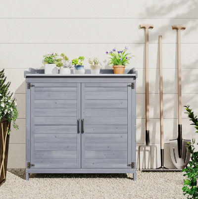 Luxe Tuinkast – Grijs Of Hout Kleur