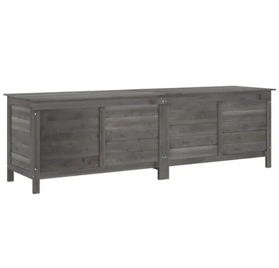 Tuinopbergbox Antraciet 198,5x50x56,5 cm