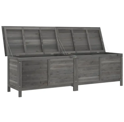 Tuinopbergbox Antraciet 198,5x50x56,5 cm