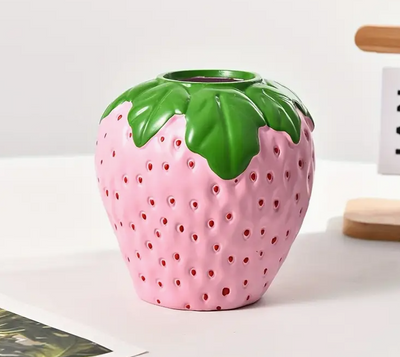 Handmade Strawberry Vase
