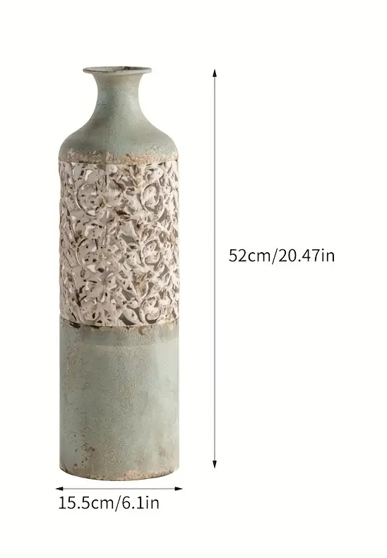 Verdigris Artefact Vazen