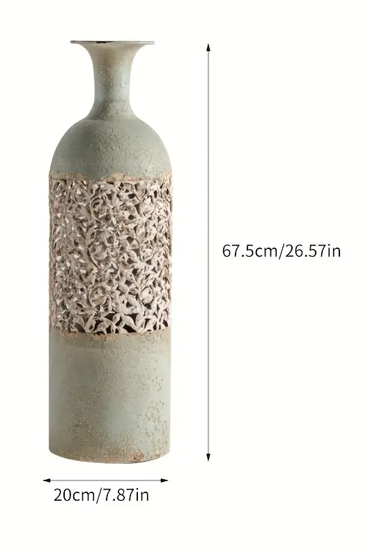 Verdigris Artefact Vazen