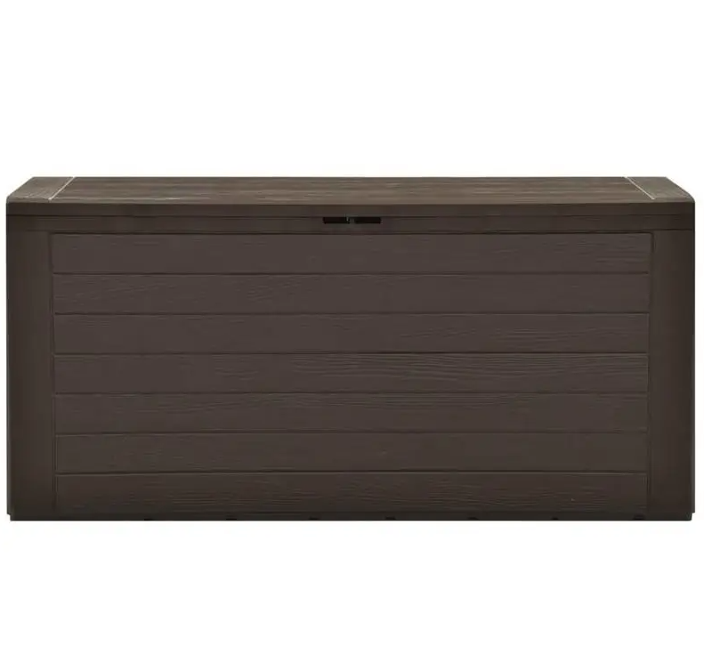 Luxury Garden Storage Box – Elegant Brown