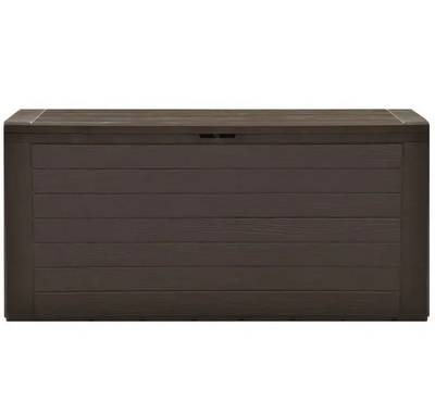 Luxury Garden Storage Box – Elegant Brown