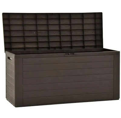 Luxury Garden Storage Box – Elegant Brown