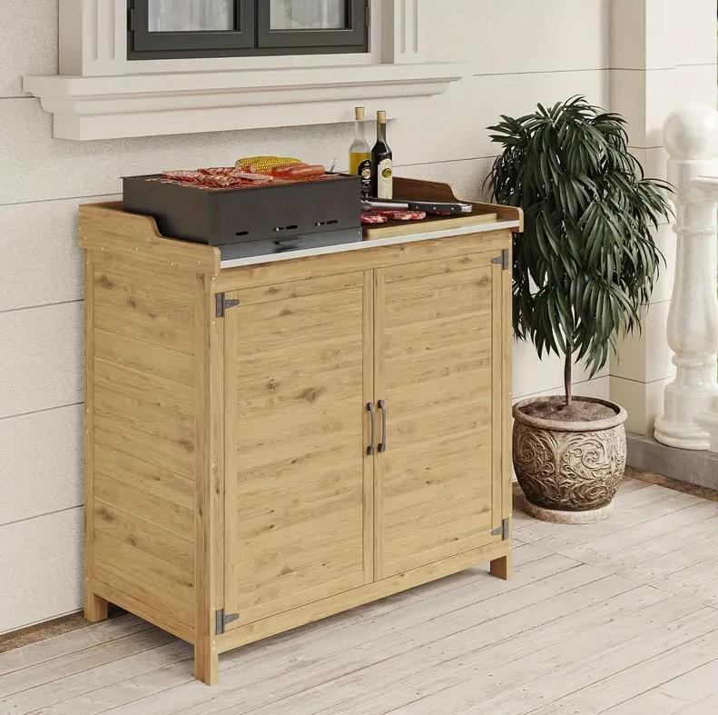 Luxe Tuinkast – Grijs Of Hout Kleur
