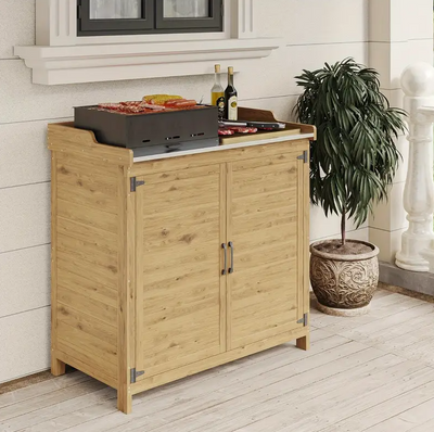 Luxe Tuinkast – Grijs Of Hout Kleur