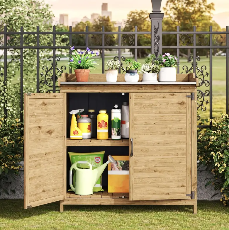 Luxe Tuinkast – Grijs Of Hout Kleur