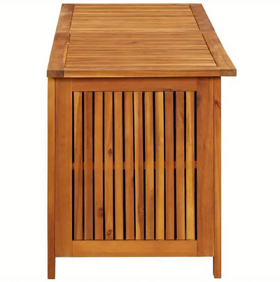 Luxury Garden Storage Box – 150x50x58 cm | Solid Acacia Wood