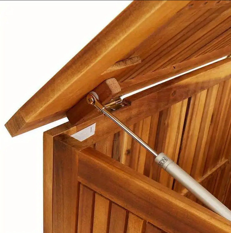 Luxury Garden Storage Box – 150x50x58 cm | Solid Acacia Wood