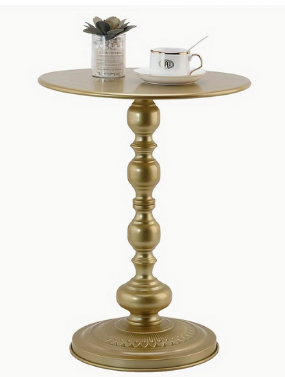 Gouden bijzettafel