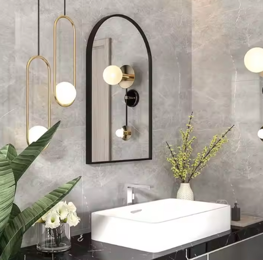 Luxe Wandspiegel Boogvormig – Maatwerk - vraag je formaat aan