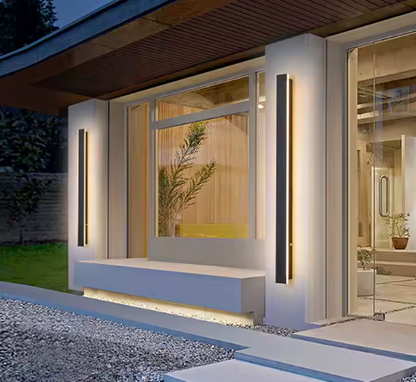 Moderne buitenlamp in verschillende formaten