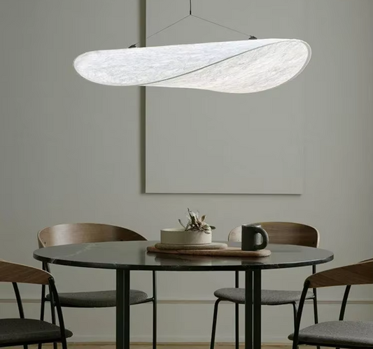 Design Hanglamp van Handgeweven Stof | Modern Italiaans Statement