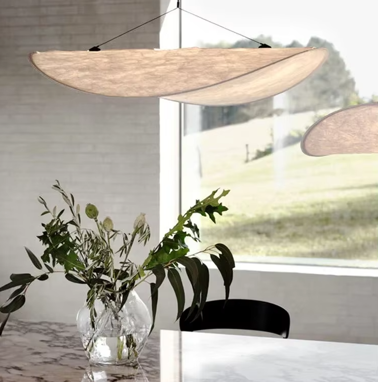 Design Pendant Lamp in Handwoven Fabric | Modern Italian Statement