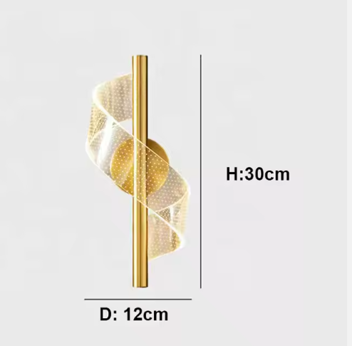Design Wandlamp met LED & Goudaccent | Modern Luxury Lighting