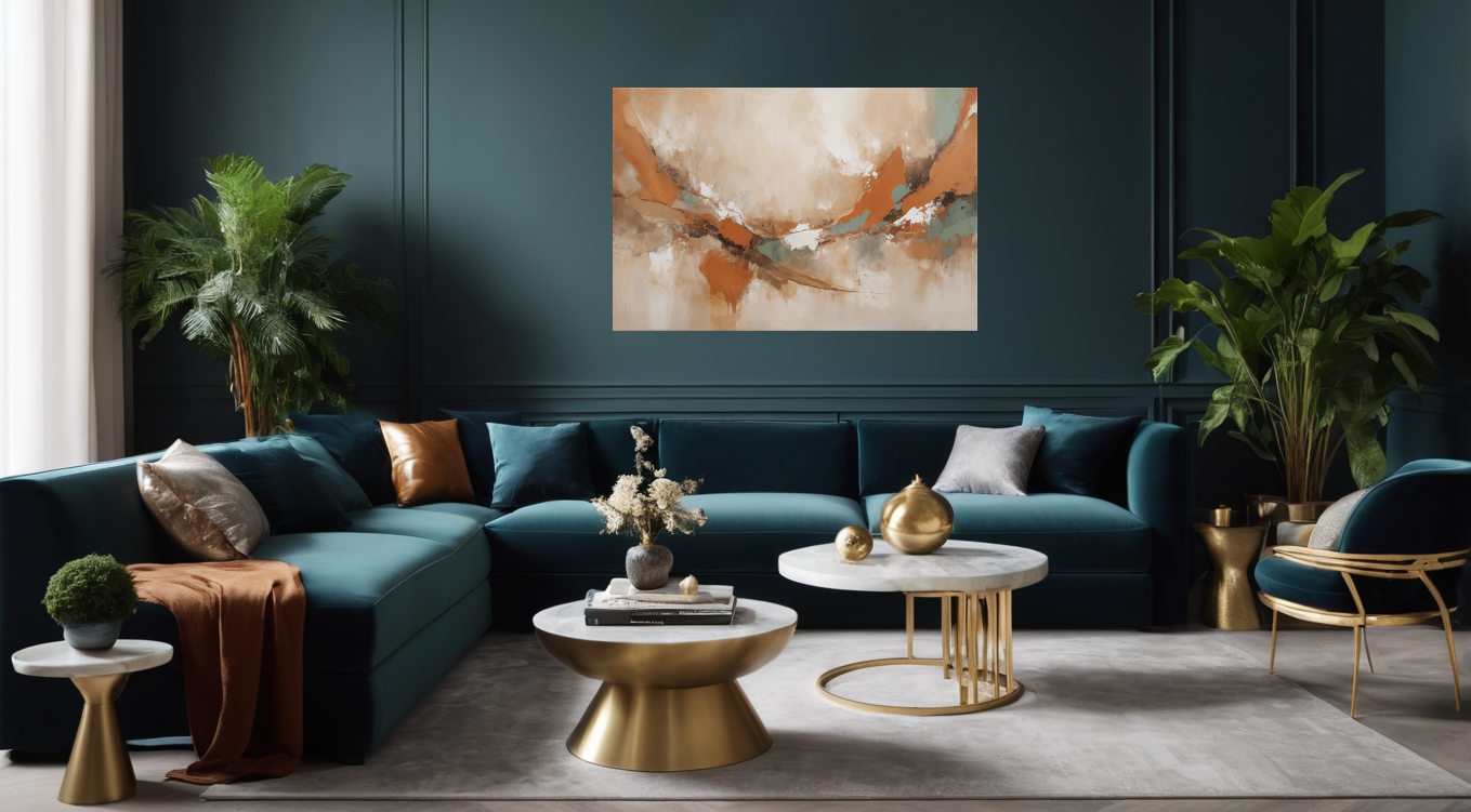 Luxe canvas schilderij met 4,5 cm framedikte – handgemaakte afwerking en geleverd met gratis ophangset voor eenvoudige montage.