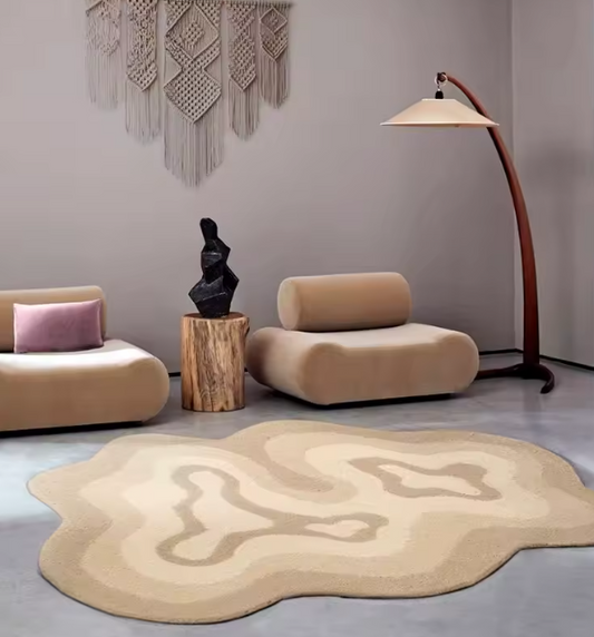 Modern Fluffy Vloerkleed – Stijlvol, Comfortabel & Antislip in Meerdere Kleuren en Maten