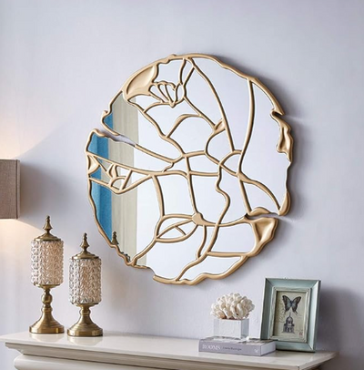 Luxe geometrische wandspiegel