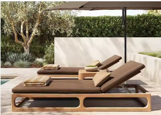 Luxe Aluminium Ligstoel voor Buiten – Comfortabel Tuinmeubilair voor Zwembad & Terras