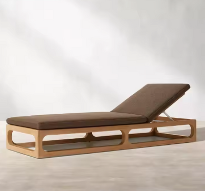 Luxe Aluminium Ligstoel voor Buiten – Comfortabel Tuinmeubilair voor Zwembad & Terras