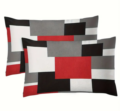 Set van 2 “Graphique” Kussenhoezen – Abstract Geometrisch | 30x50 cm