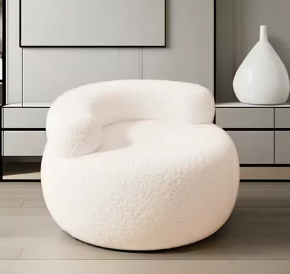 Luxe Bouclé Fauteuil Set – Designer Lounge Stoelen | Zacht, Modern & Stijlvol